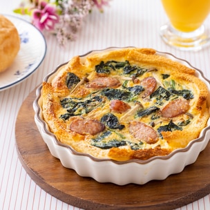 玉子焼き器で作るキッシュ自宅で簡単おいしいキッシュの作り方