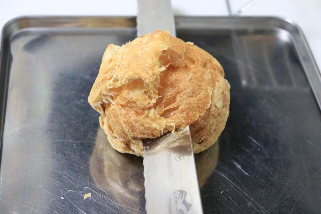 材料4つ パイシートで作る！シュークリーム作り方！syun cooking