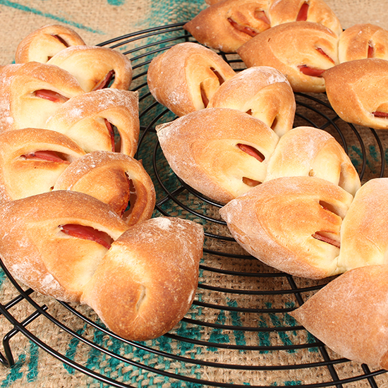 お家で作れる 「やわらかベーコンエピ」の作り方 まさちゃん- クスパ