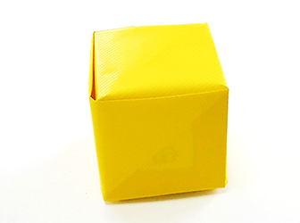 50箱セット 5センチ立方体 ロープ付き キャンディーボックス ギフト用紙 クラフト紙 ハトロン紙