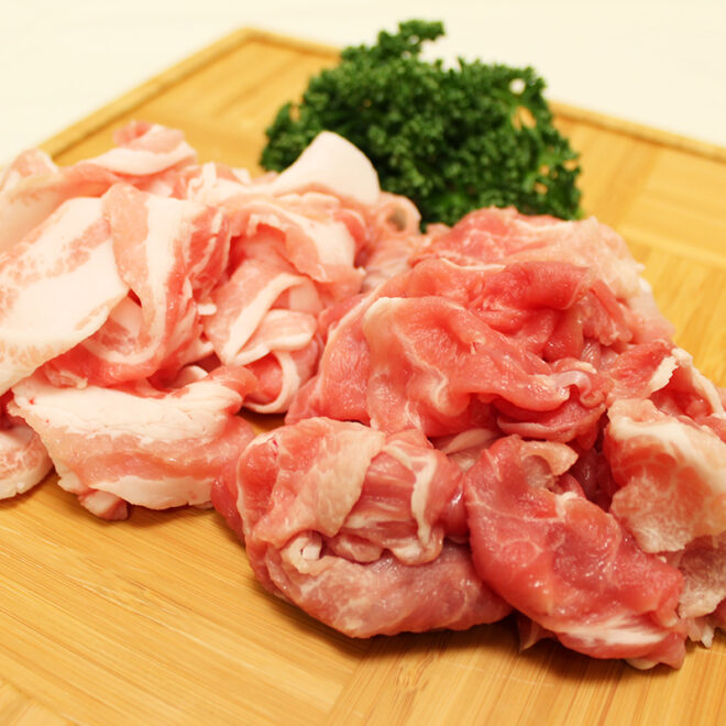 濃厚焙煎ごまで漬け込み豚トロ焼き