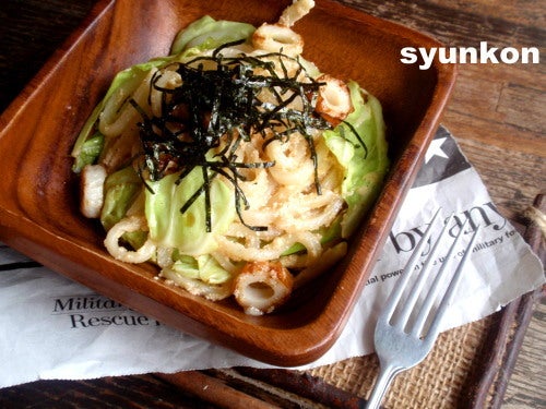 レンジ 焼きうどん 山本ゆりTikTok