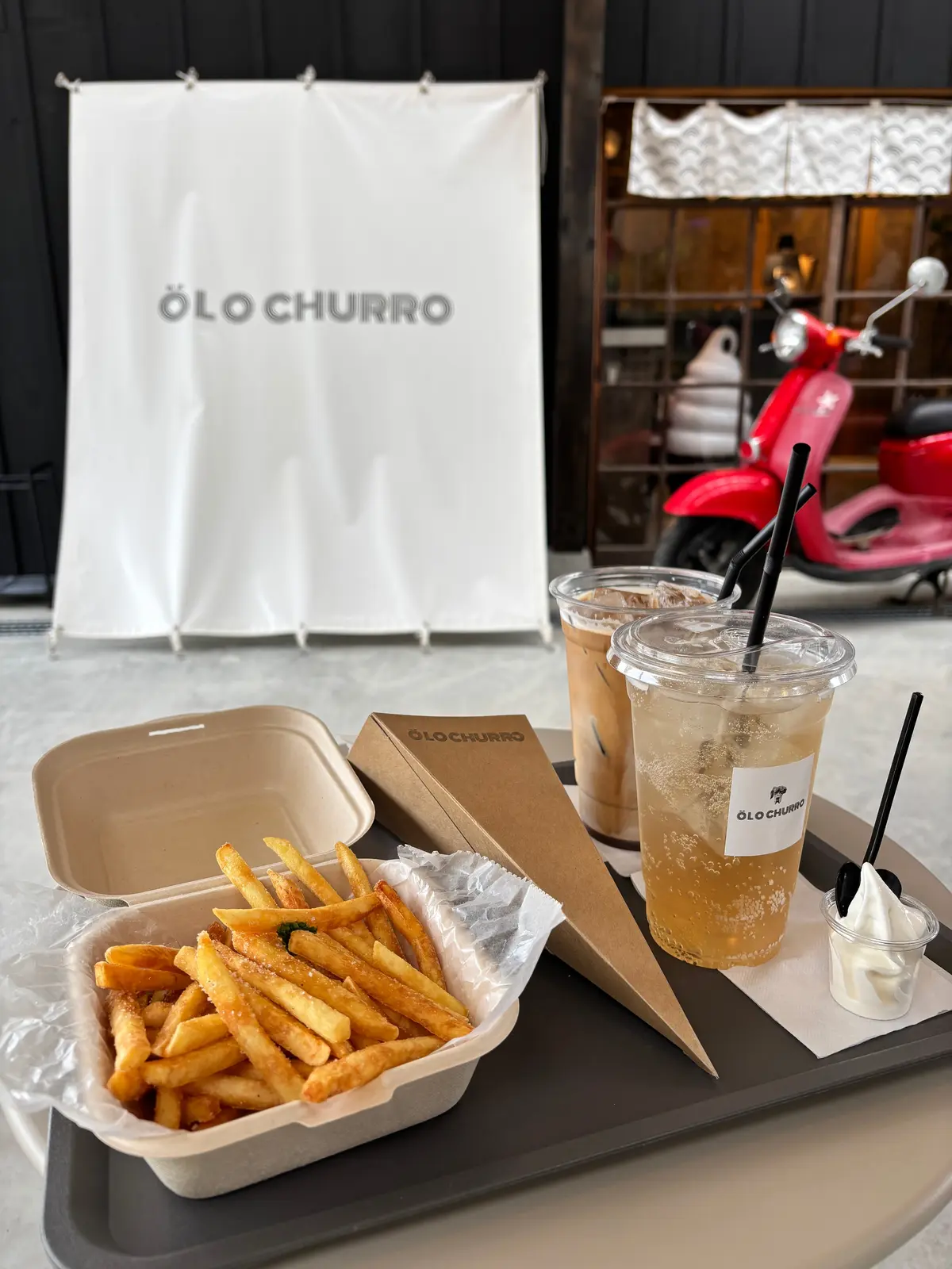 チュロス 可愛い 撮り方TikTok