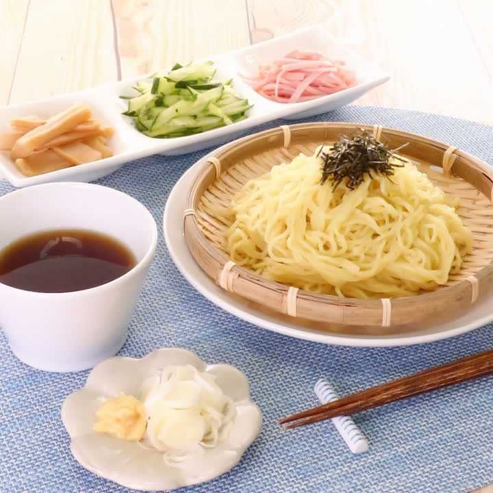 和風ざるラーメンのレシピ業務用ラーメンスープ・タレ.com業務用ラーメンスープ、たれ、ガラスープのことなら和弘食品へ
