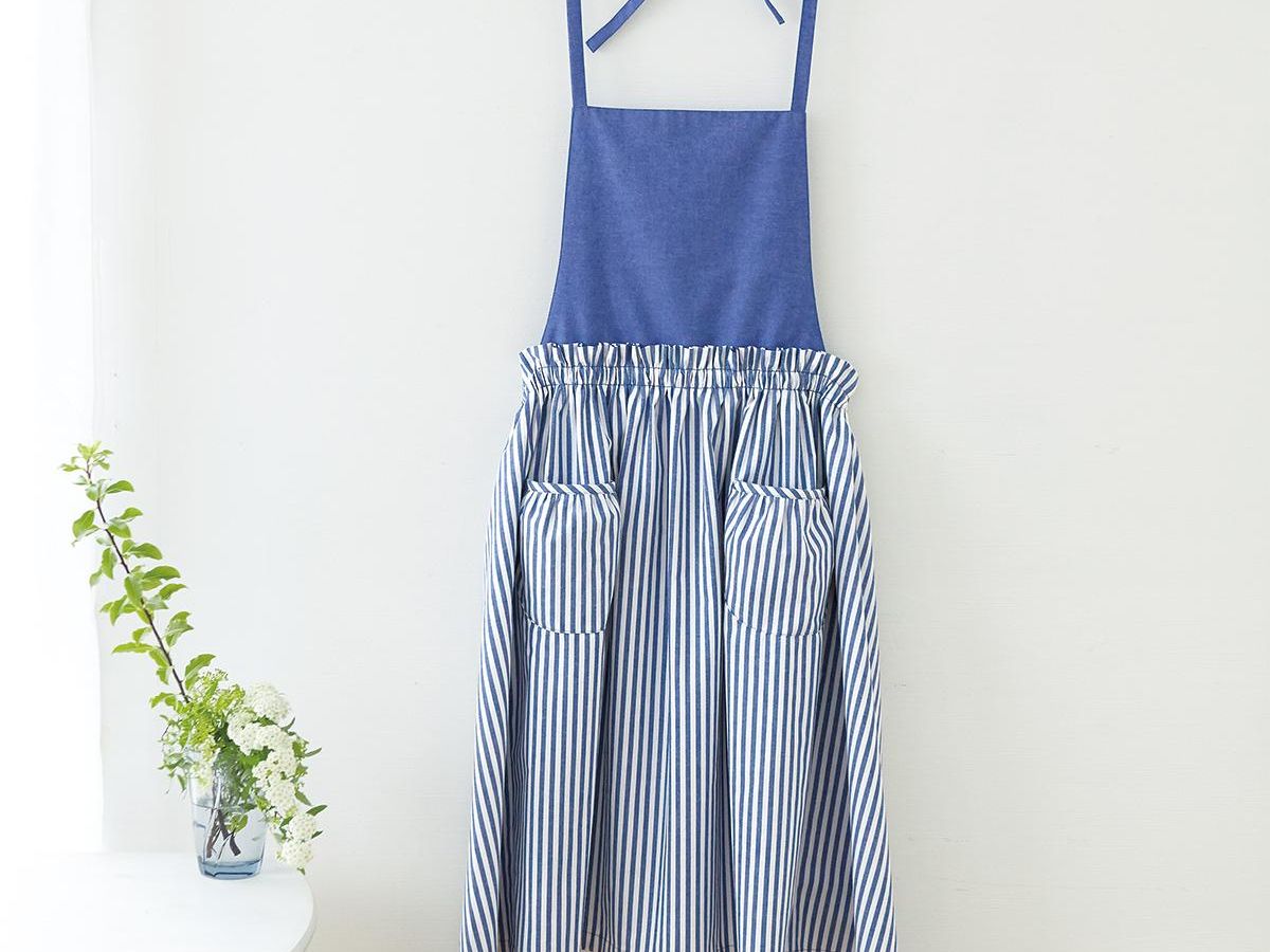 オリジナル型紙 簡単シンプルな子ども用エプロンの作り方 - 縫いナビ 生地のマルイシ