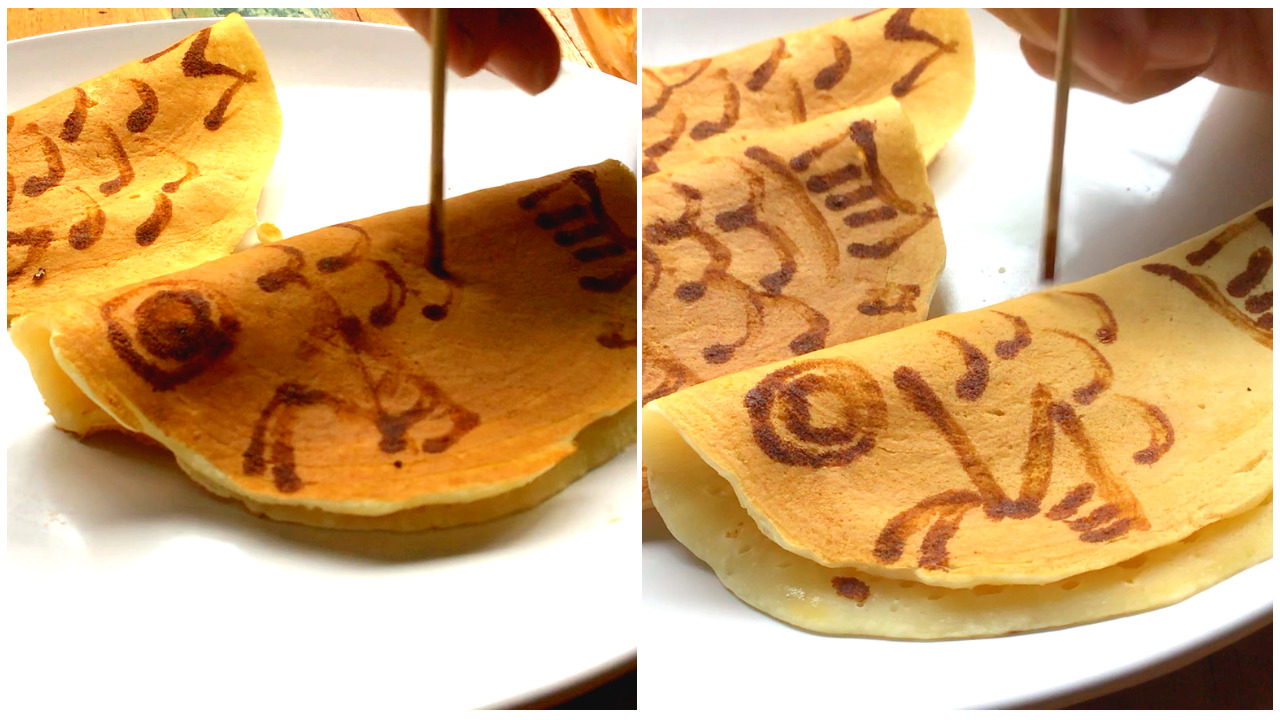 ホットプレートでたい焼き