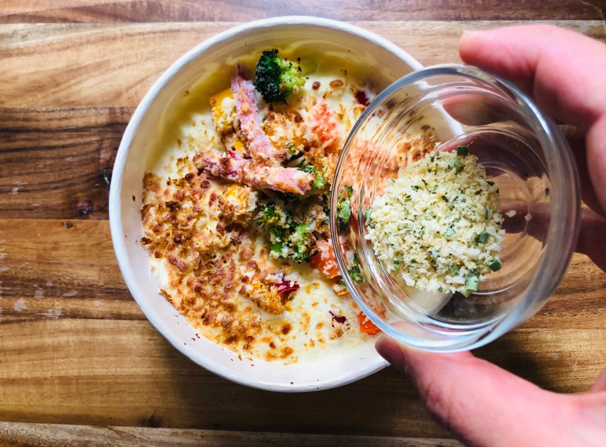 ココナッツみたい♪ザクザク食感のパン粉クッキ