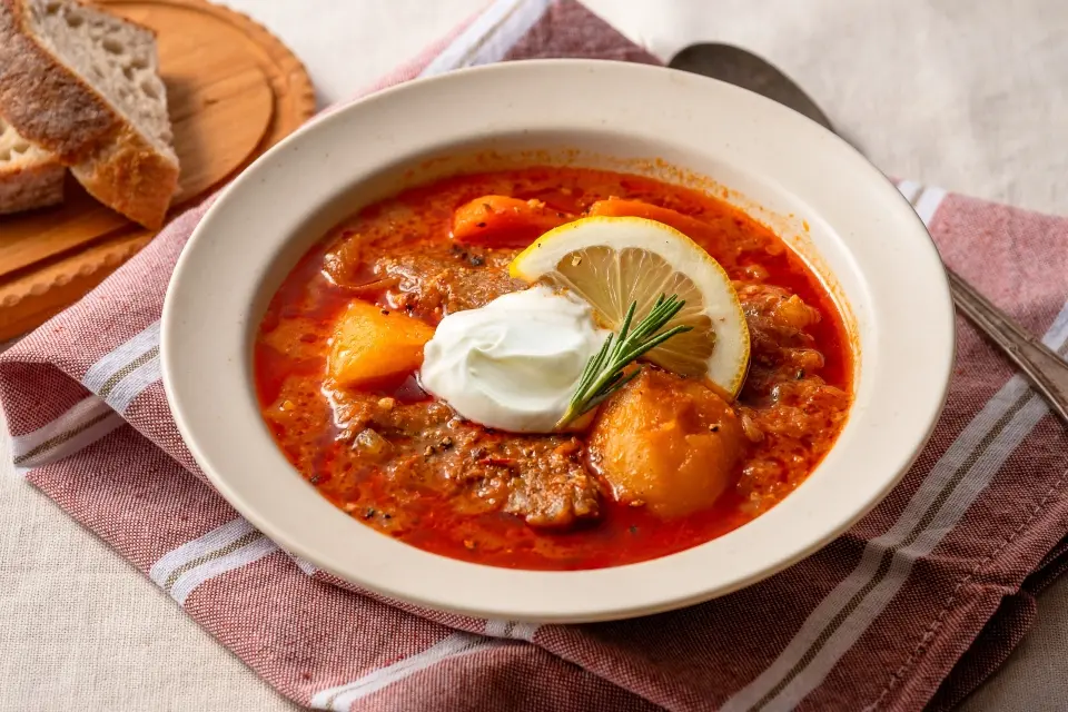 ボルシチの献立 : 美味しいごはん