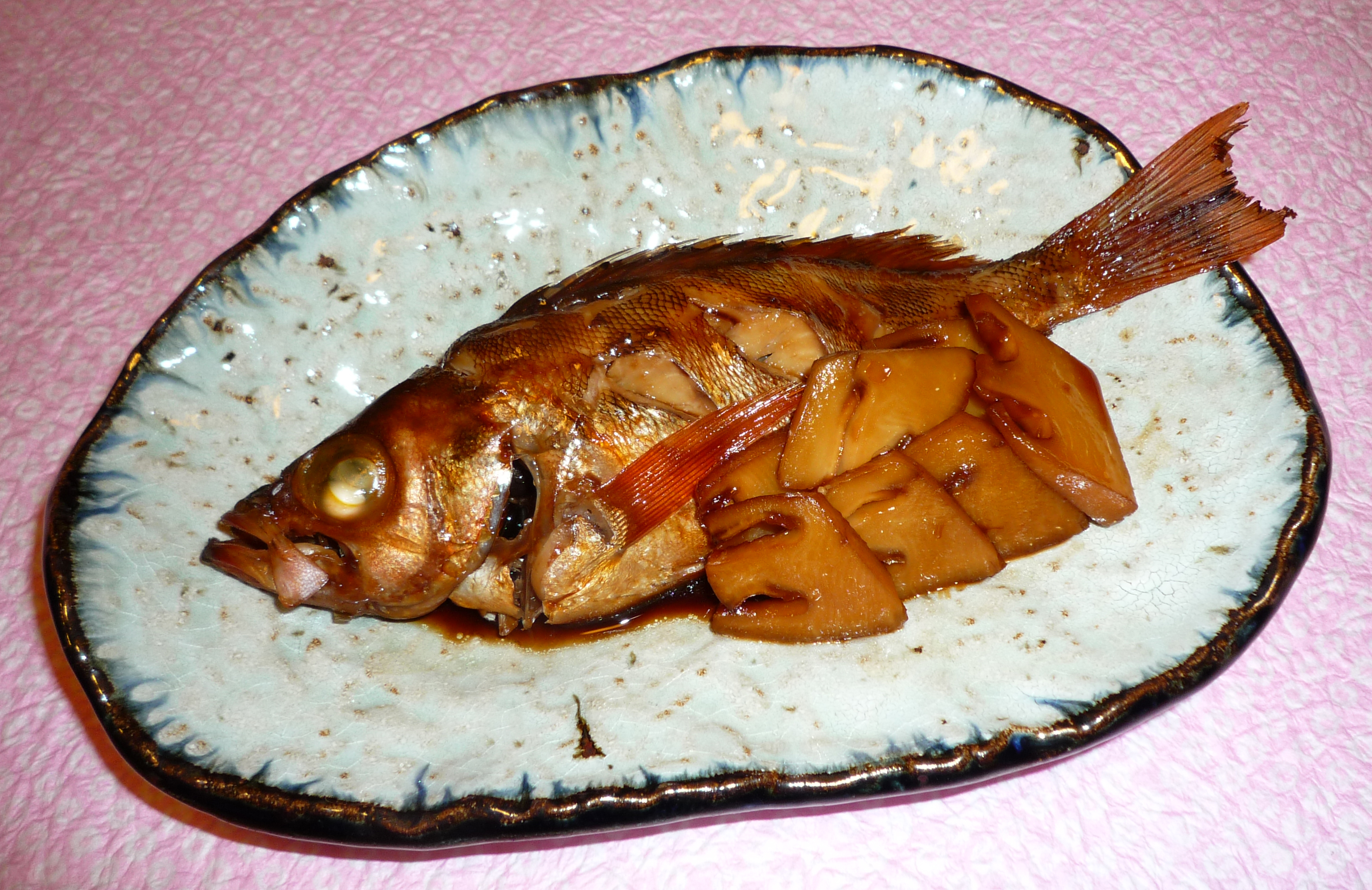 白身魚と野菜のレンジ蒸し