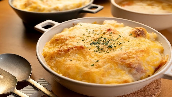 とろーりおいしい キーマカレーグラタン