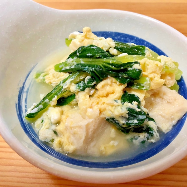 油揚げの卵とじ