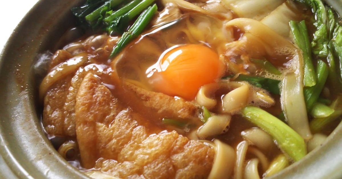 普通の味噌で簡単！味噌煮込みうどんの作り方