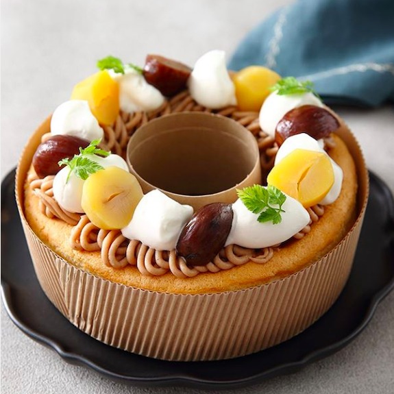 上品な甘さ♪ マロンムースケーキ