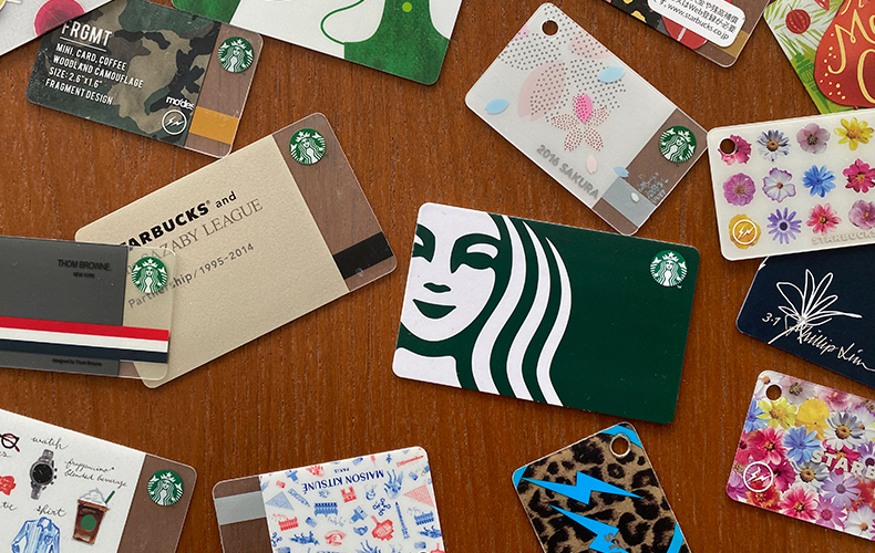 デザインは３０種超え ？ スタバカードに新サービス「使える」Lmaga.jp