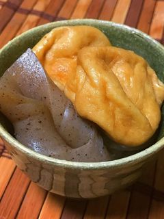 白だしで簡単☆がんもどきの煮物