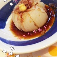 玉ねぎ丸ごとレンチンポン酢 レシピ・作り方 by お０り０べ - 楽天レシピ