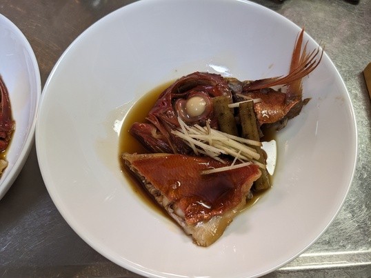 マグロの生姜煮