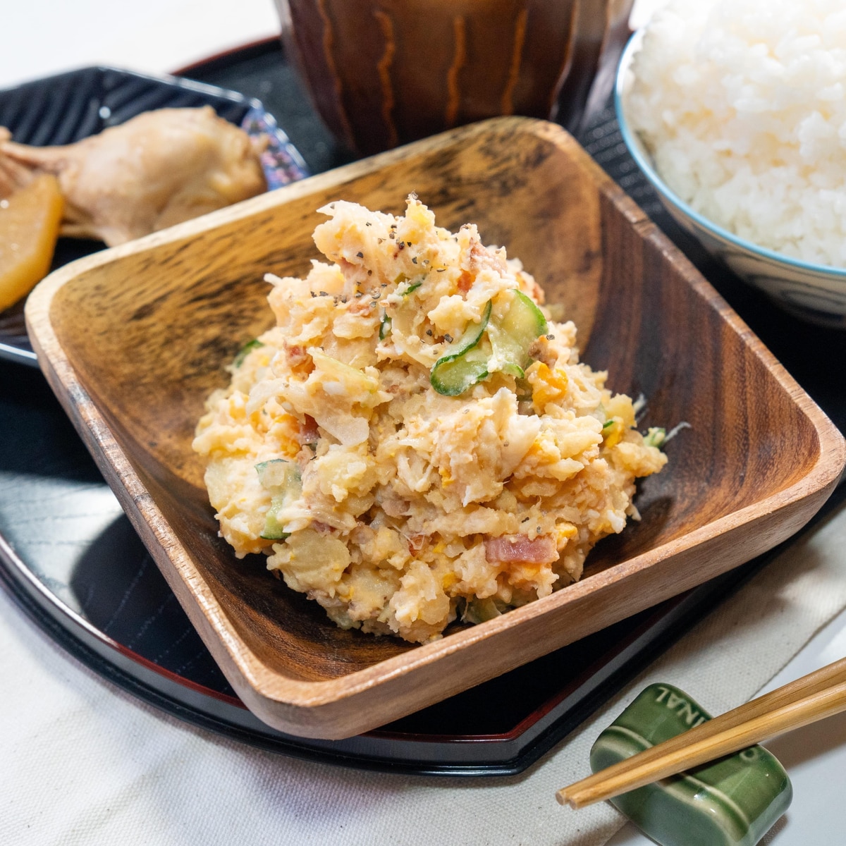 ポテトサラダに合う料理を紹介♪献立に悩んだ時に役立つレシピ25選の人気レシピ・作り方デリッシュキッチン