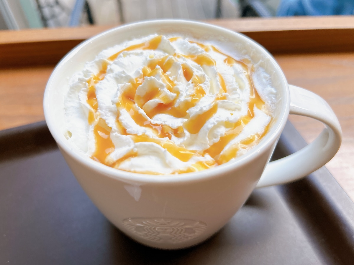 スタバ ほうじ茶 meets キャラメル クリーム フラペチーノを飲んだよ！ - きのみきのまま