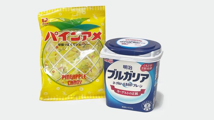 今話題の〘 ブルガリアヨーグルトとパインアメ 〙作ってみた♪