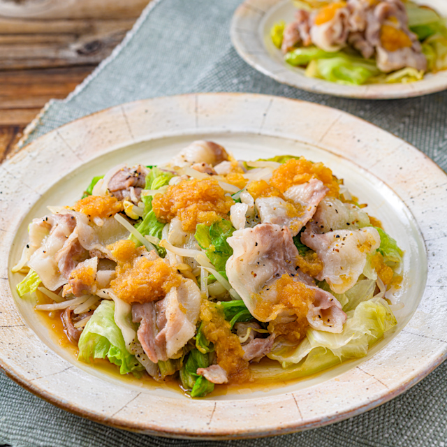 豚もやしスタミナ醤油炒め