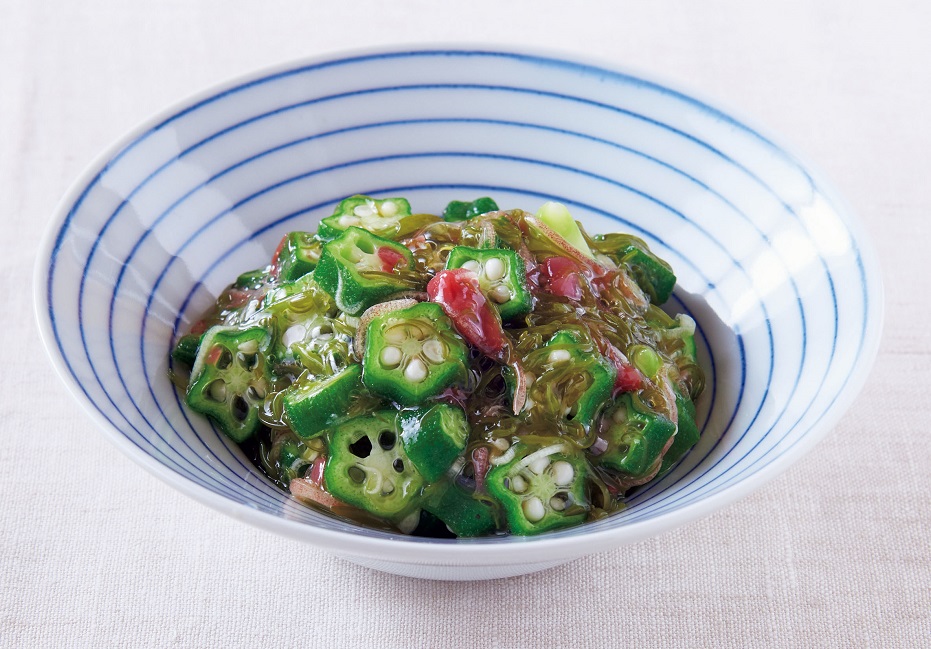 ミニトマトとオクラのおひたし - おすすめレシピダイエー食の情報