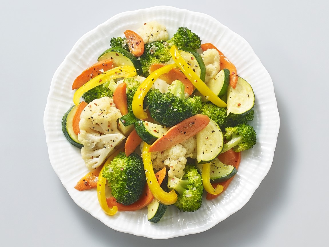 6種の野菜のふわふわ中洋折衷スープ