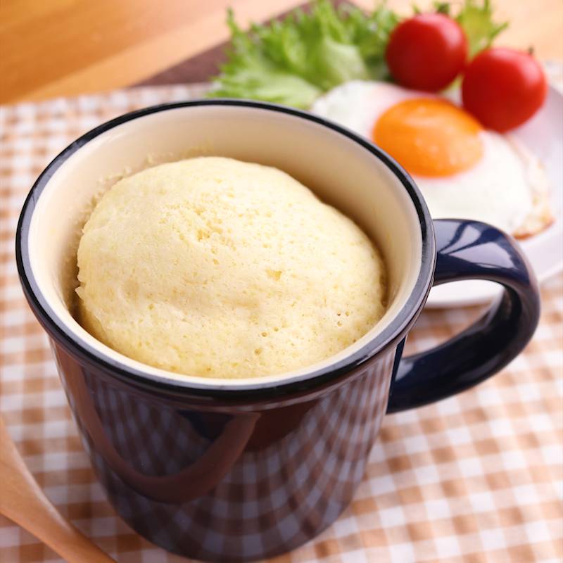 レンジで1分30秒 マグカップ蒸しパン3選！朝ご飯におやつに