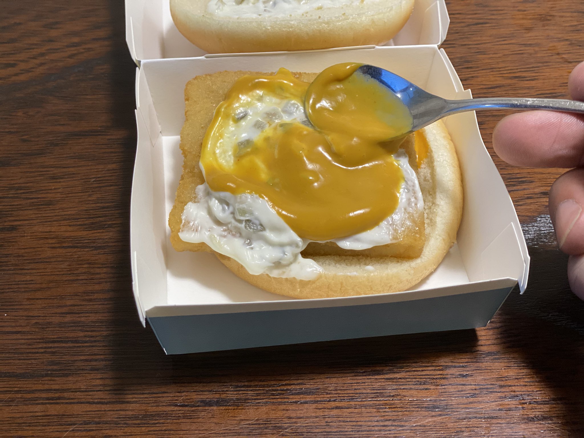 基本のBBQソース&マスタードソース チキンナゲットに