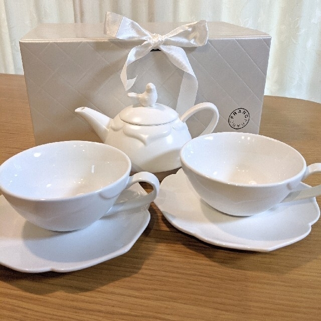 Francfranc 花柄 ティーポット セット - メルカリ