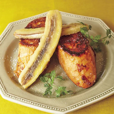 キャラメルバナナフレンチトースト