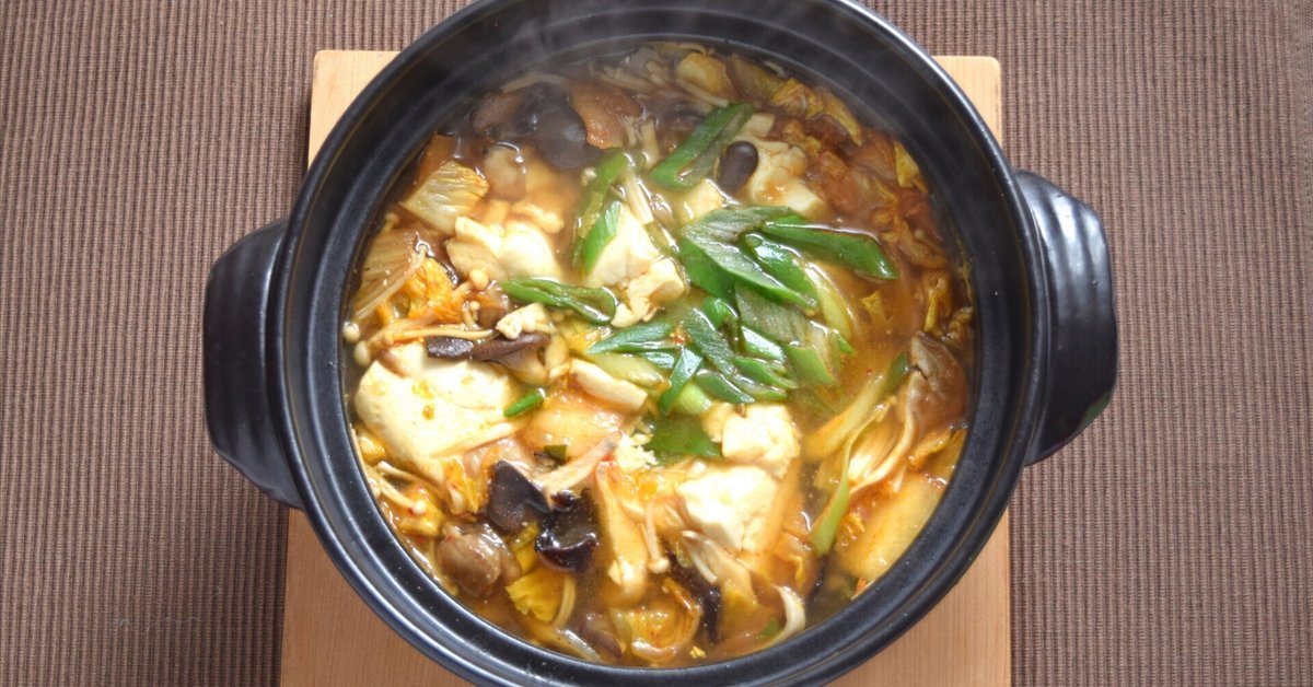 簡単スンドゥブチゲ～簡単3stepおつまみ～