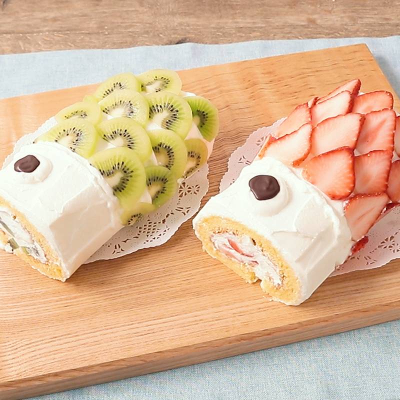 鯉のぼりロールケーキ