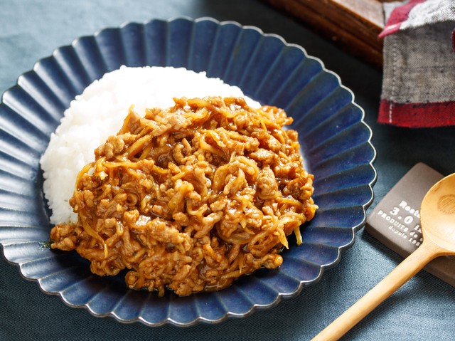 食べやすい和のキーマカレー！和風豚ひき肉大豆キーマカレー！ - ホットクックcooking