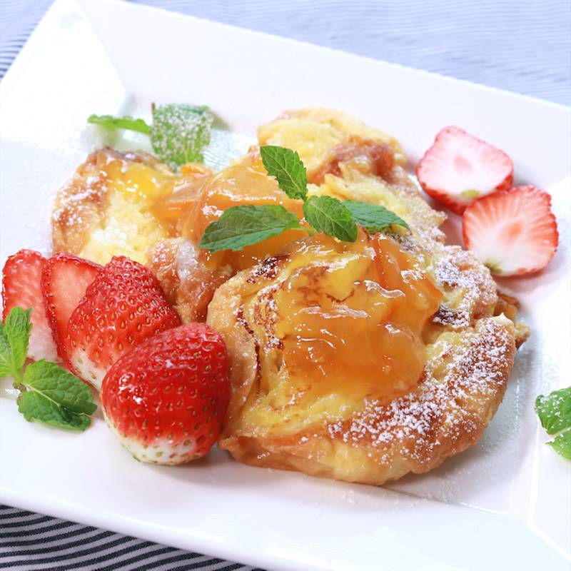 食パンで簡単！フレンチトースト 朝食にぴったり by湊 愛さん