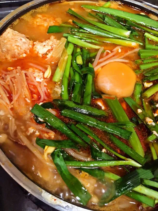 暑さには辛さ！チンして♪ 麻婆スンドゥブ