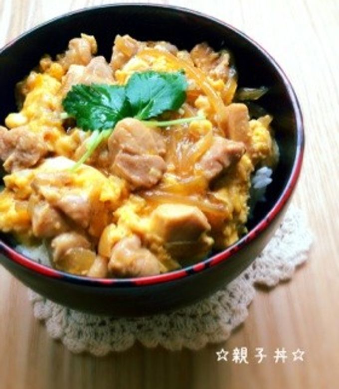 簡単！とろとろ玉子の親子丼♪