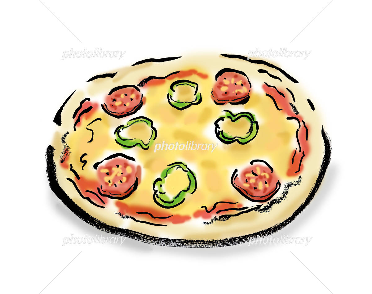 ピザ 食べ物 無料イラスト素材Good