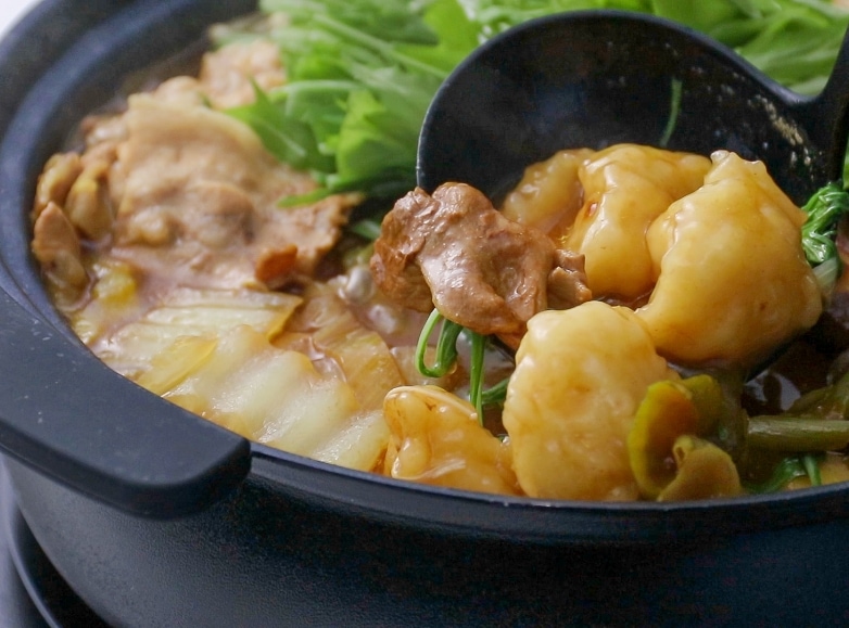 ホッとする味わい♪ もちもちすいとん