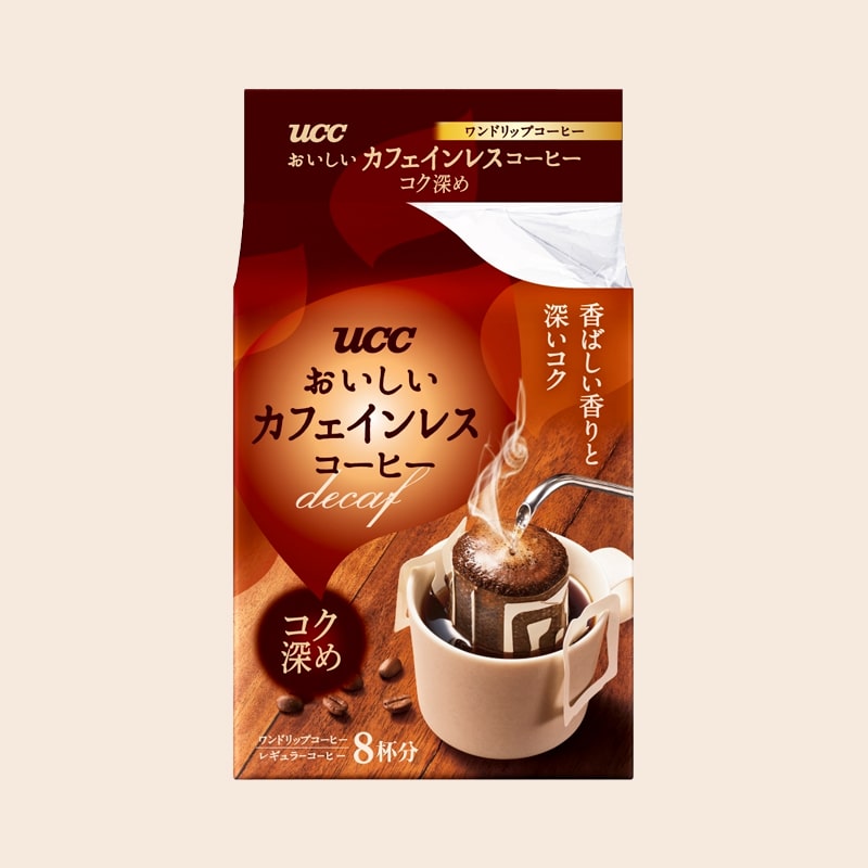 UCC DRIP POD カフェインレスコーヒー 12P_N1O2UCC ドリップポッドDRIP POD公式ストアUCC上島珈琲