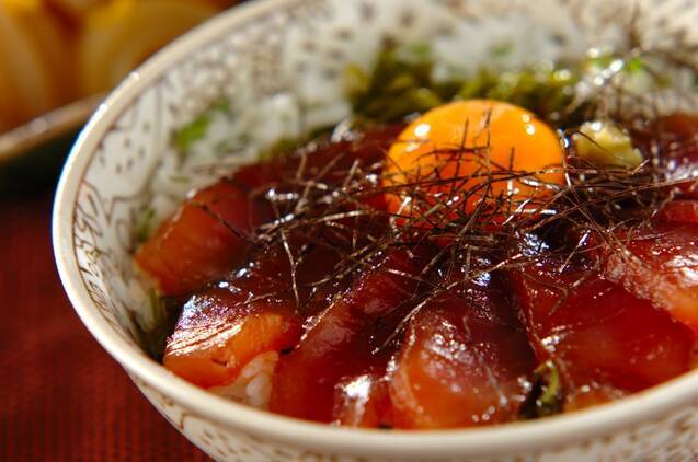 ☆まぐろ漬け丼☆３２１☆