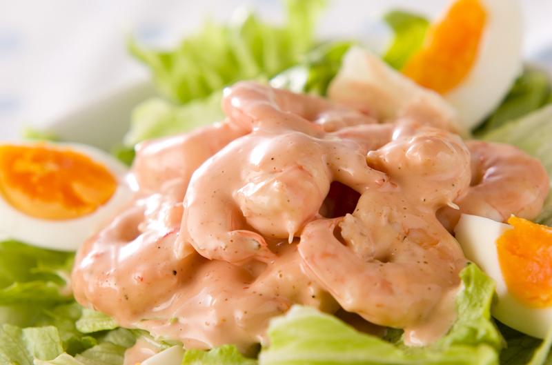 えびのオーロラソースサラダ