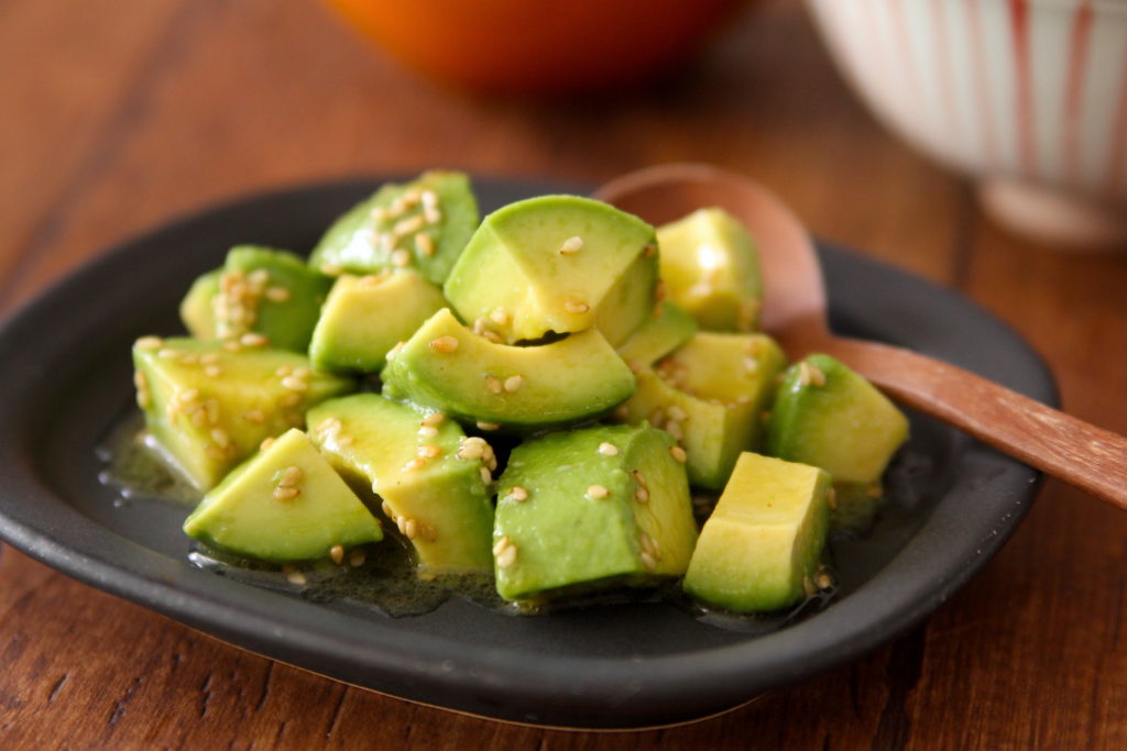 オクラとトマト、アボカドのサラダ