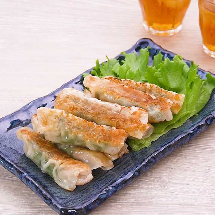 家事ヤロウ 大葉豚肉巻きのレシピ餃子の皮で作るSNSで話題のバズり飯