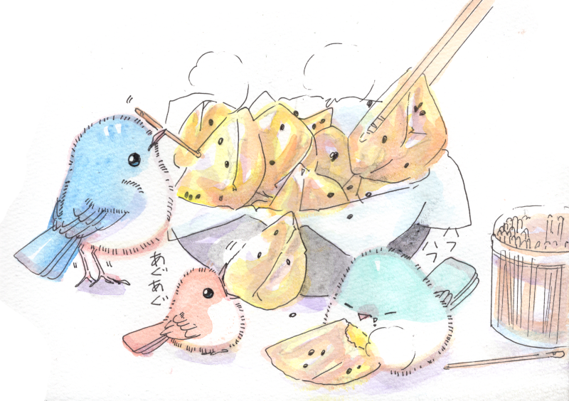 レシピ *・゜ﾟ・*:.｡. カリッカリな大学芋！？ 「メープルスパイシーおさつ」 *・゜ﾟ・*:.｡ ｡.:*・゜ﾟ・*◒ どうも、ぼくです本日ご紹介させていただくのは 味付けはメープルと塩だけ！ ＼＼\\ メープルスパイシーおさつやばいくらいにカリッカリで、 食べる