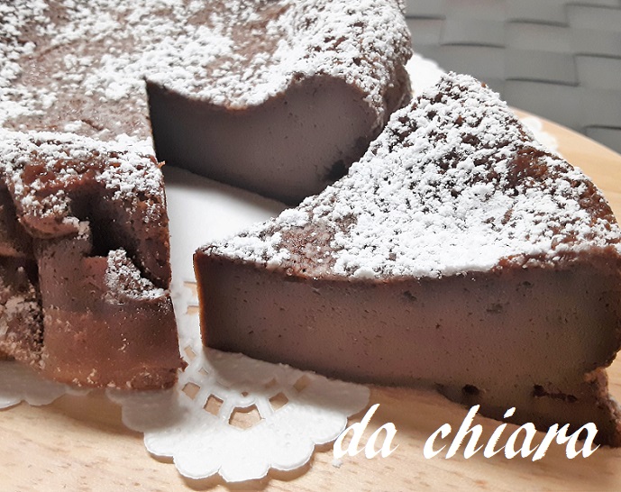 チョコと玉子で作るシンプルなガトーショコラ