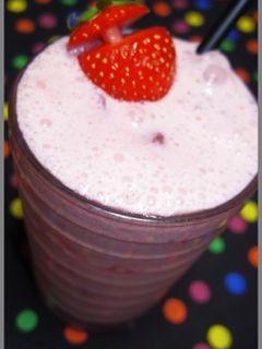いちごミルクシェイクの簡単レシピ