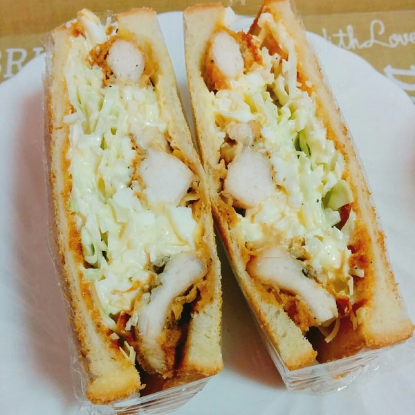 夕飯で残ったタルタルソースでサンドイッチ : 人形町からごちそうさま