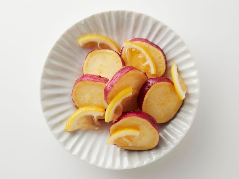 さつまいものレモン煮