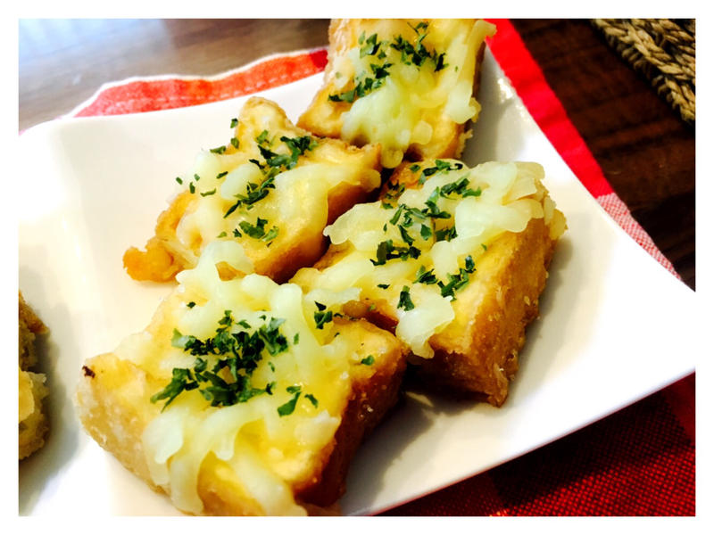 ご飯がすすむ！厚揚げチーズはさみ焼き陽だまりぽかぽか〜地味主婦の毎日のお料理記録とちょこっとレシピ